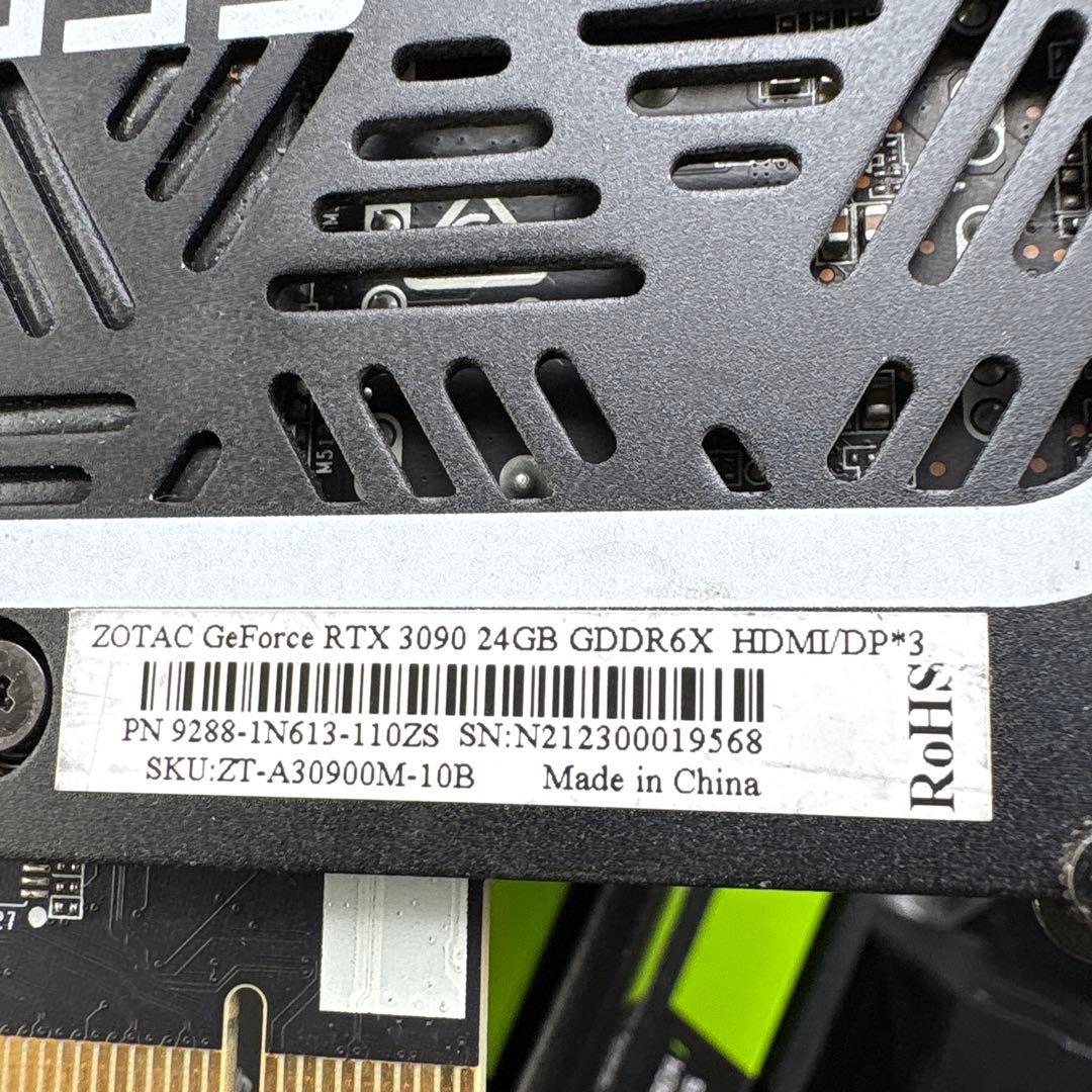 グラフィックボード・グラボ・ビデオカード GeForce RTX 3090 24GB GDDR6X
