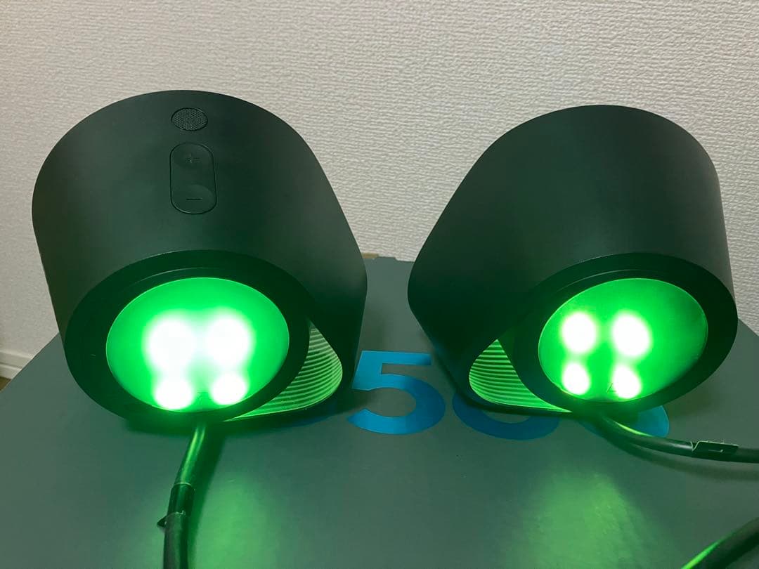 Logicool G560 ゲーミングスピーカー RGBライト付き 箱あり