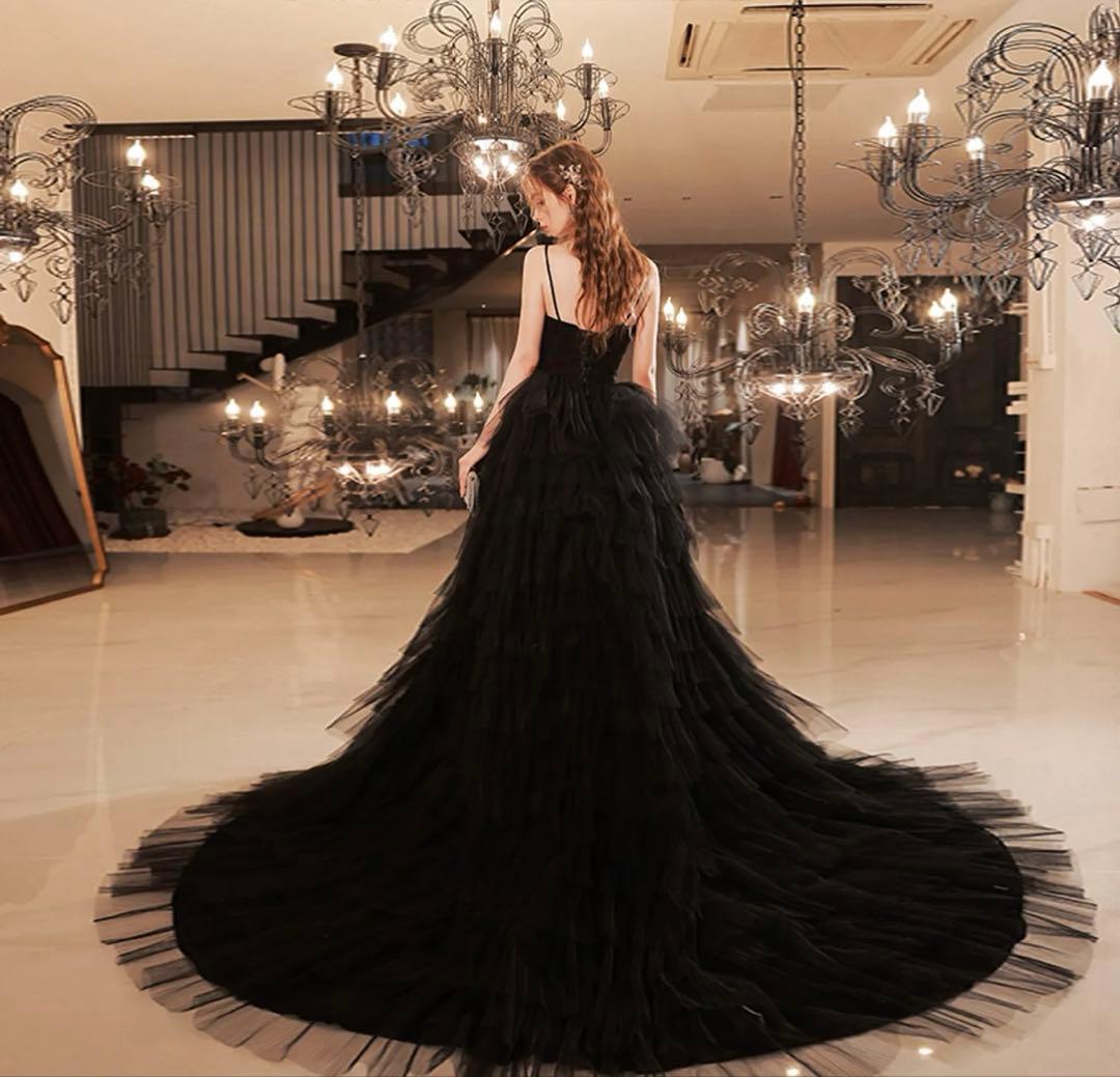 ウェディングドレス ブラック