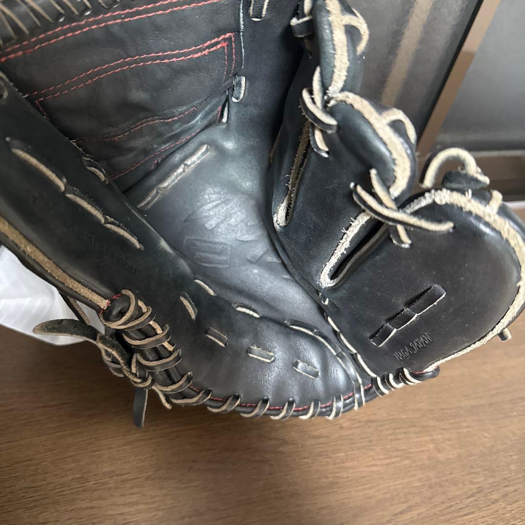 Mizuno Pro 硬式用グローブ 黒