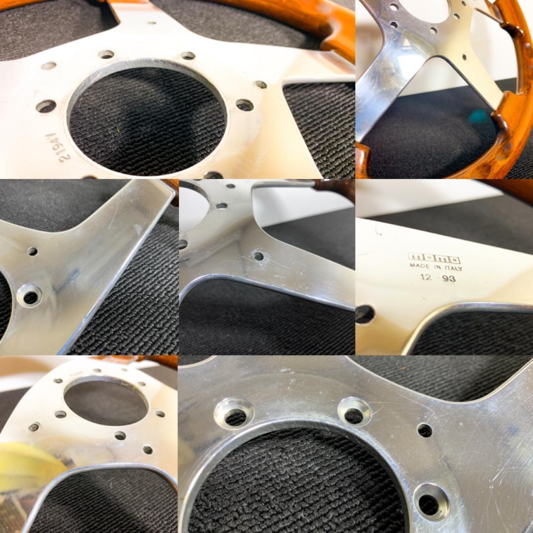 MOMO モモ ウッドステアリング 36cm 当時物 1993年製造 美品