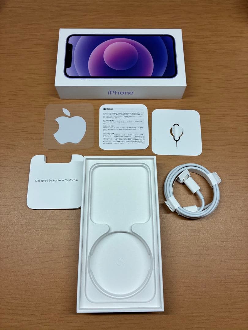 【ジャンク品】iPhone 12 mini 128GB パープル 本体