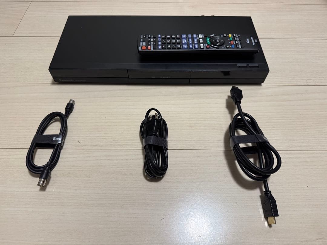 美品　Panasonic DMR-2W202 2TB ブルーレイレコーダー