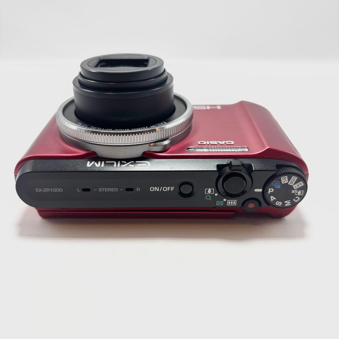 【極美品】CASIO EXILIM EX-ZR1000 レッド