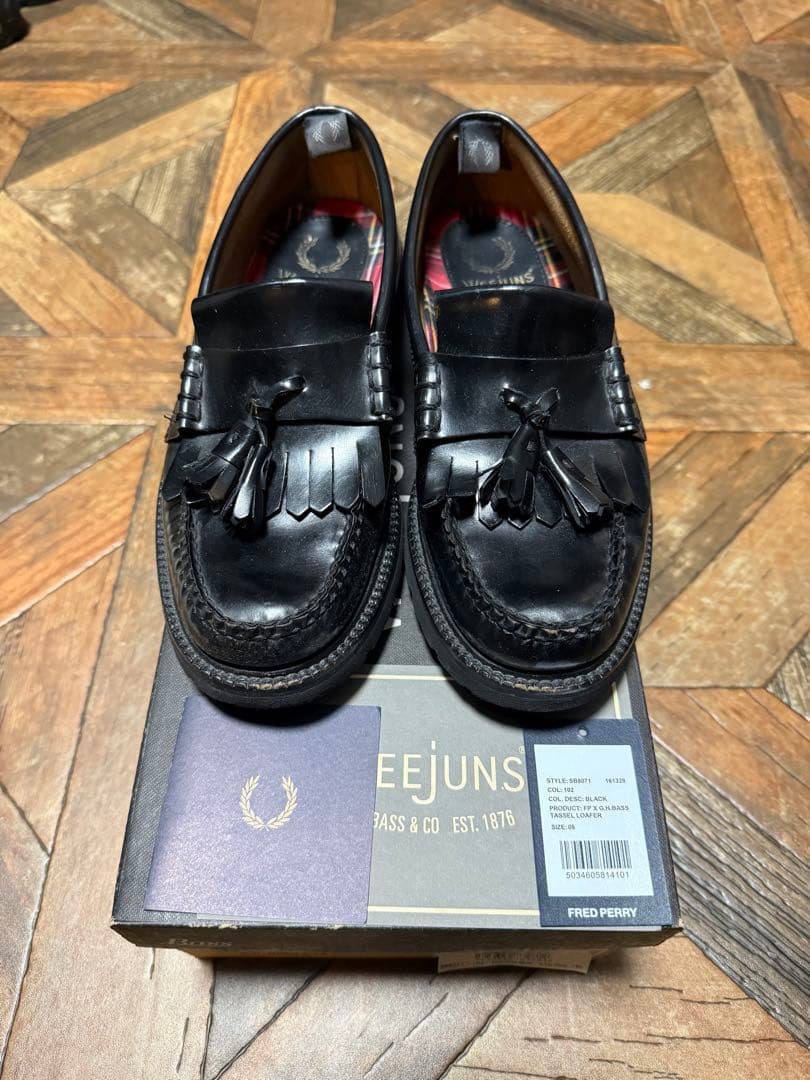 G.H.BASS×Fred Perryコラボ タッセルローファー