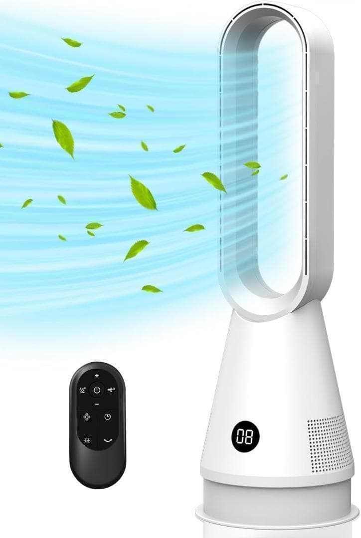 ❣️温風機 冷風機　扇風機【2024新・空気浄化HEPAフィルター付き・冷暖両用