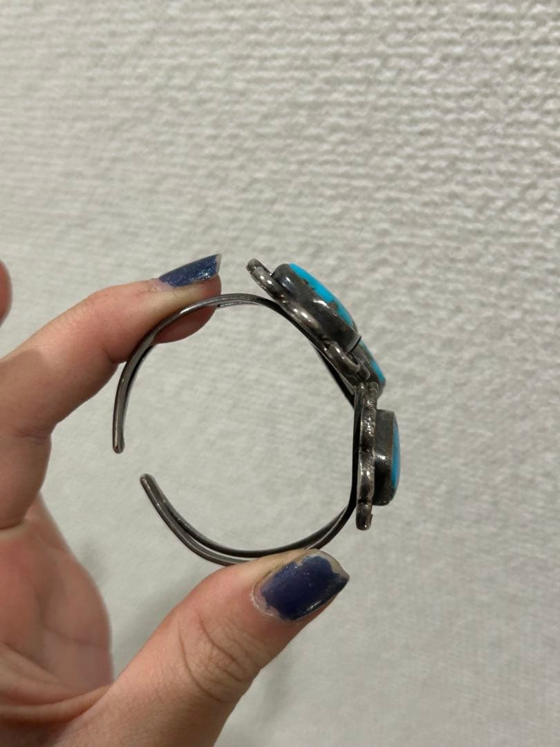 ターコイズ シルバー925 バングル