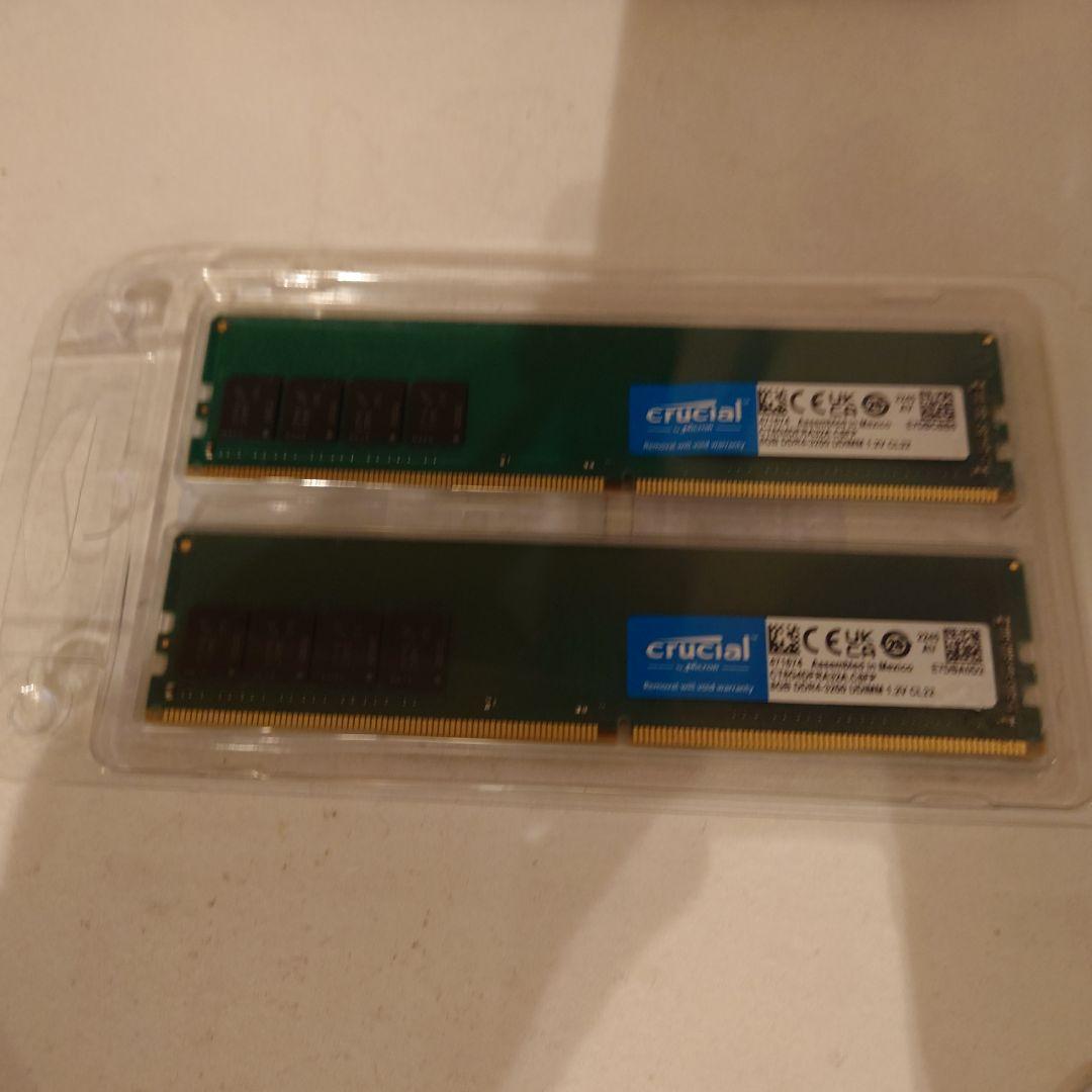 Crucial 16GB DDR4 3200MHz メモリー 16GB