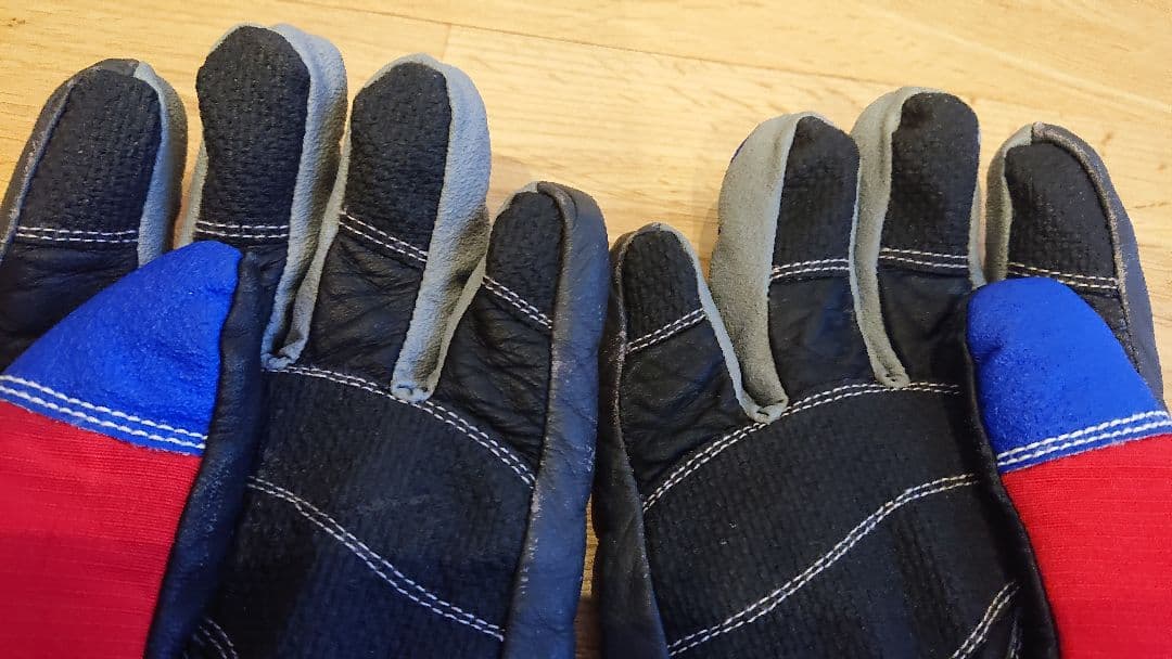 激レア ellesse スキーフランス代表 ココリコ スキーグローブ L レア