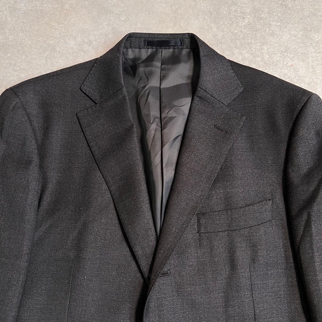 【美品】ロロピアーナ ミツミネ セットアップスーツ グレー AB5