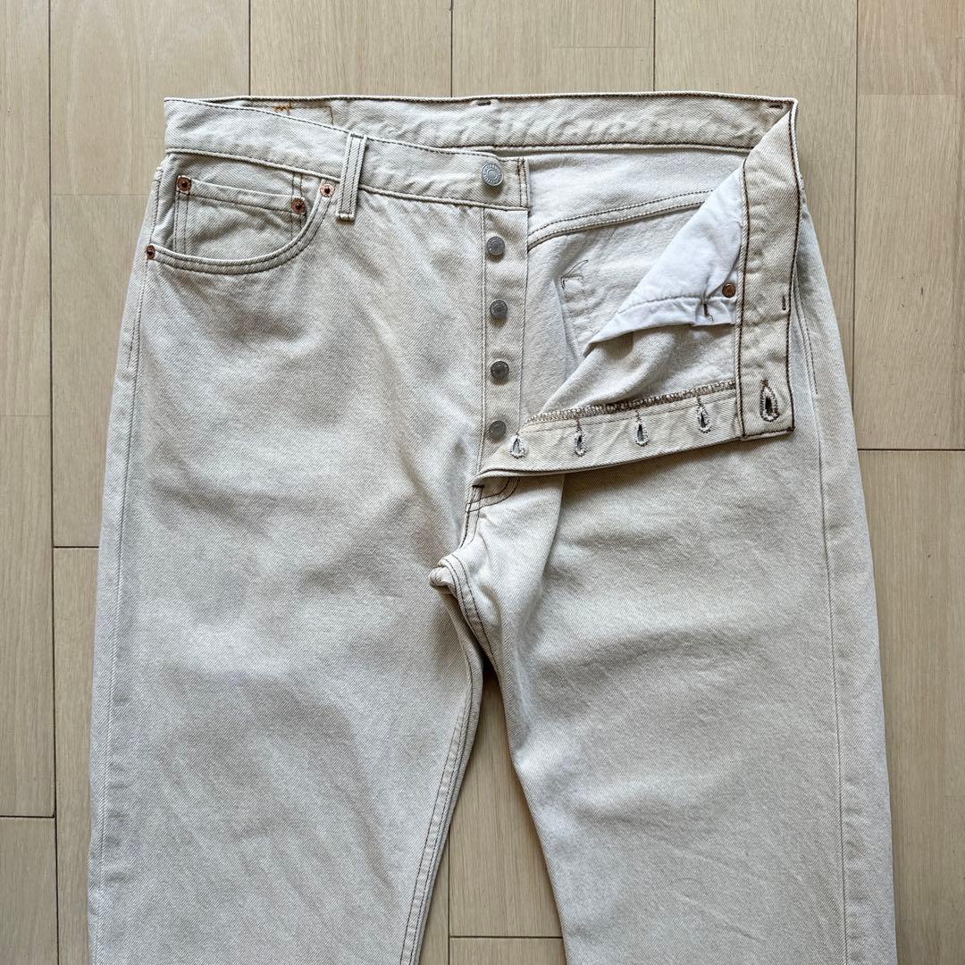 生成 90s USA製 Levi’s 501 リーバイス ベージュ 0612