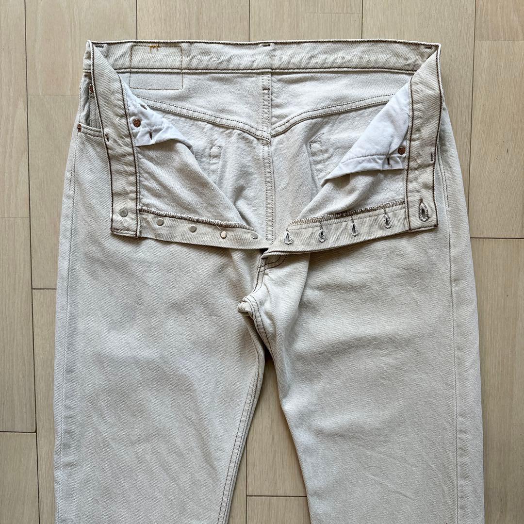 生成 90s USA製 Levi’s 501 リーバイス ベージュ 0612