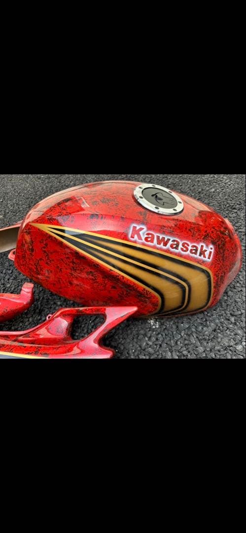 バリオス 外装 セット タンク サイドカバー テール レッド 赤 塗装