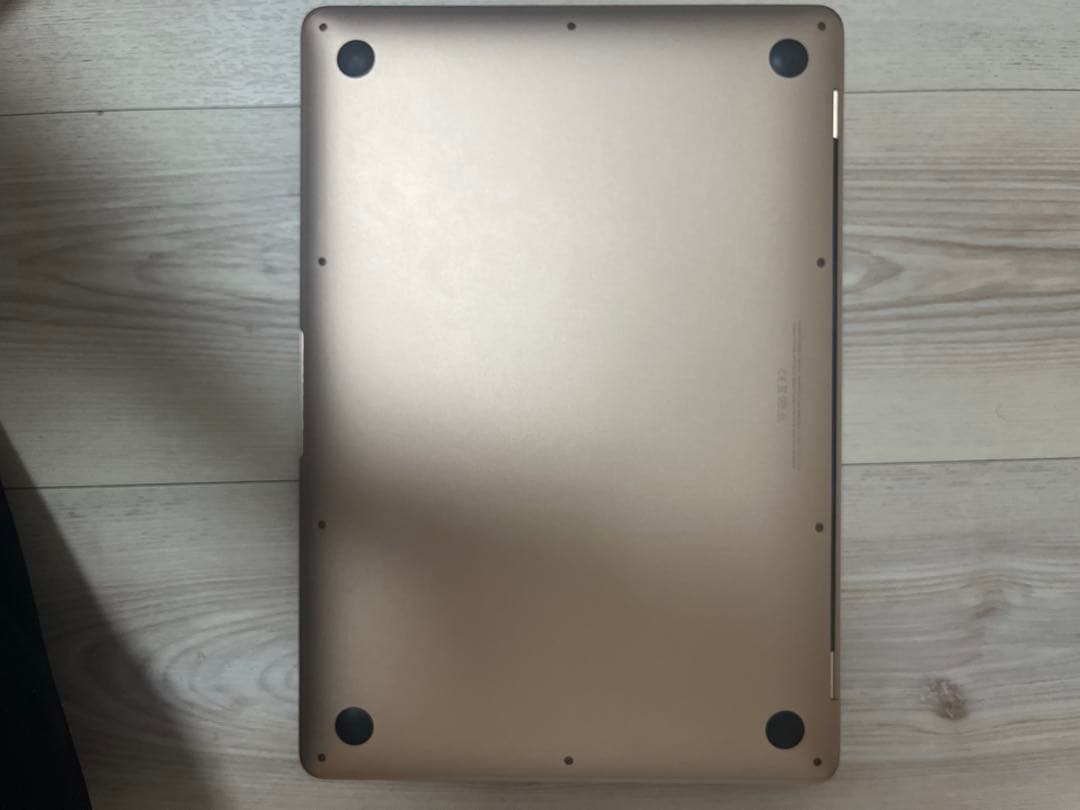 ゴールド MacBook air本体　訳あり　箱付き