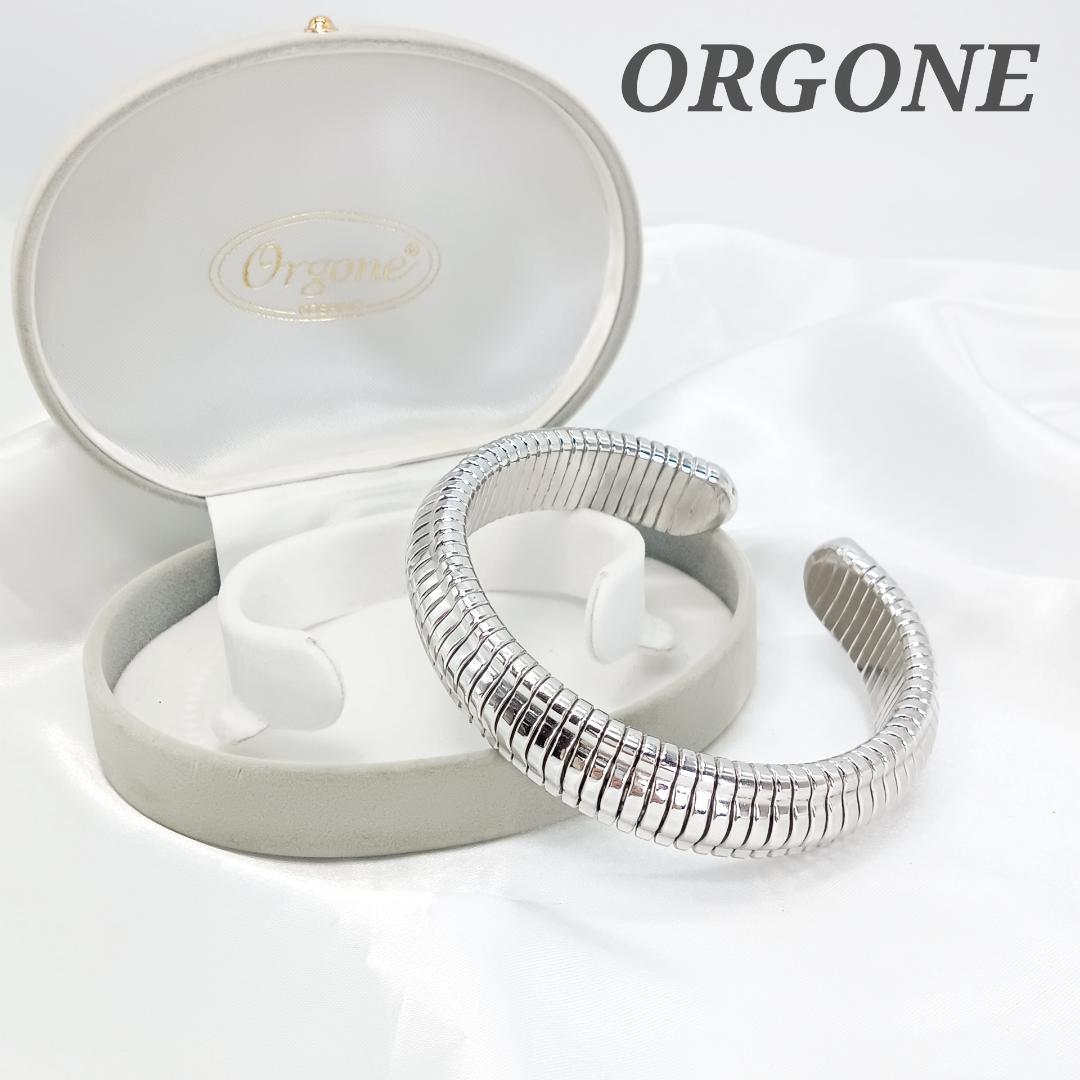 ORGONE バングル シルバー 箱付 施療 レディース メンズ ユニセックス