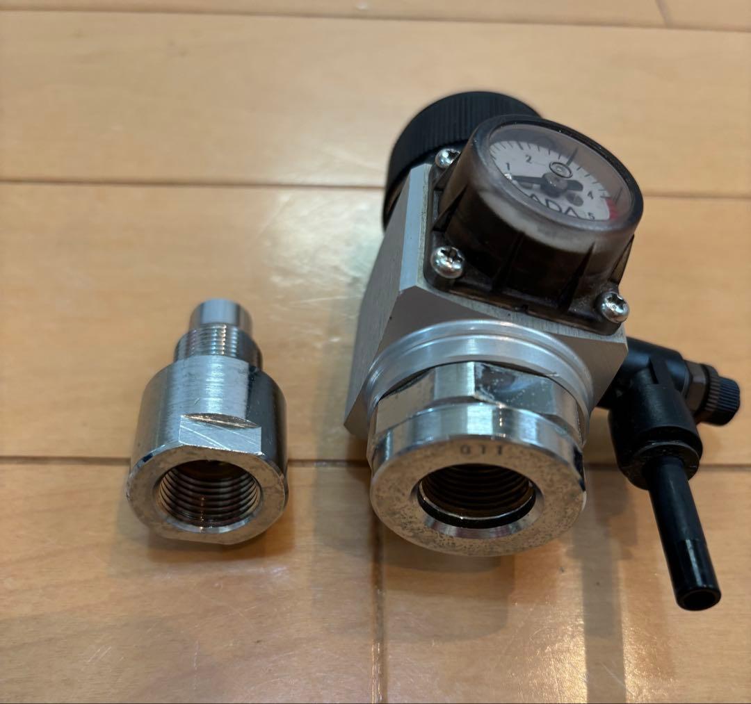 ADA CO2レギュレーター 圧力計付き