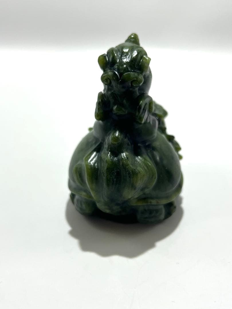 2点セット‼️菜花玉のロングイユニコーンの置物