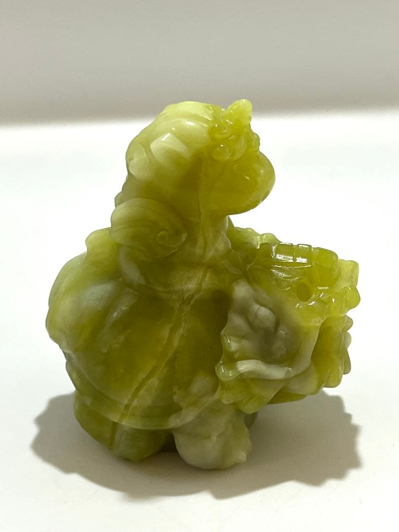 2点セット‼️菜花玉のロングイユニコーンの置物