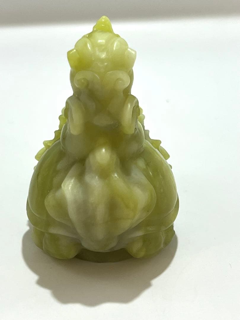 2点セット‼️菜花玉のロングイユニコーンの置物