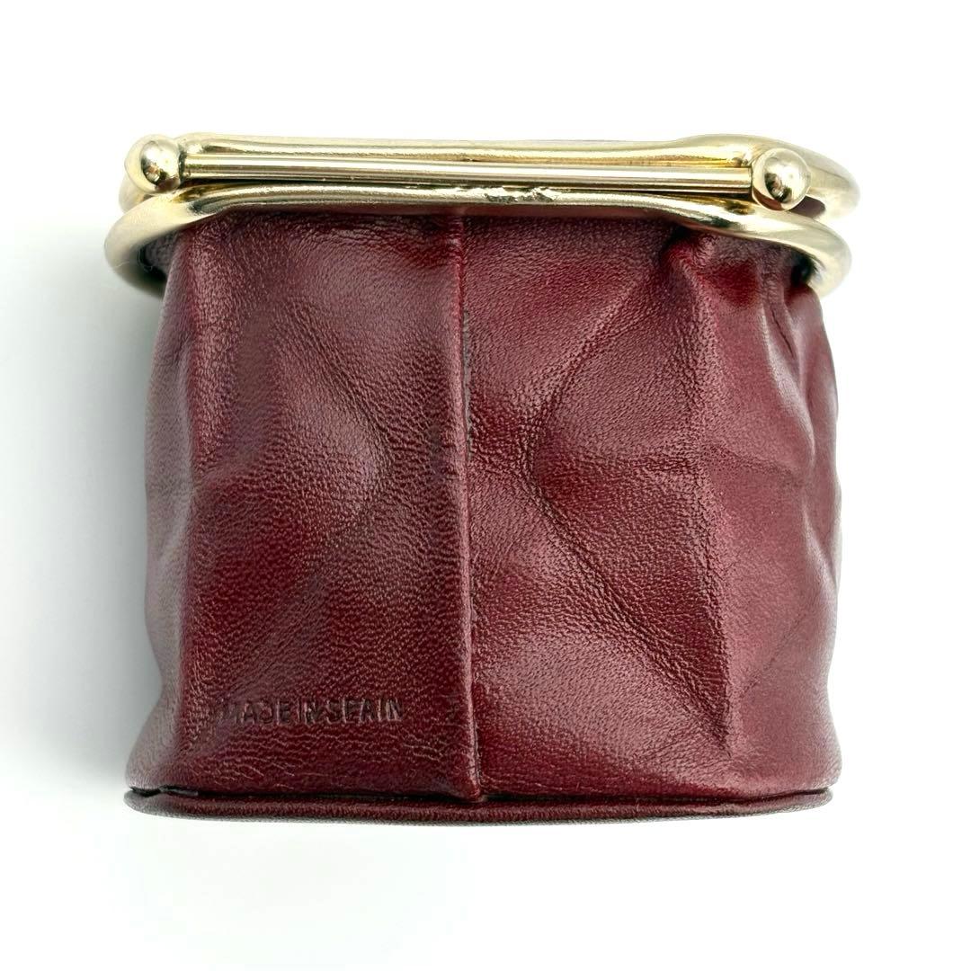 【美品】ヴィンテージ ジバンシィ がま口ケース ロゴマークゴールド　箱付き