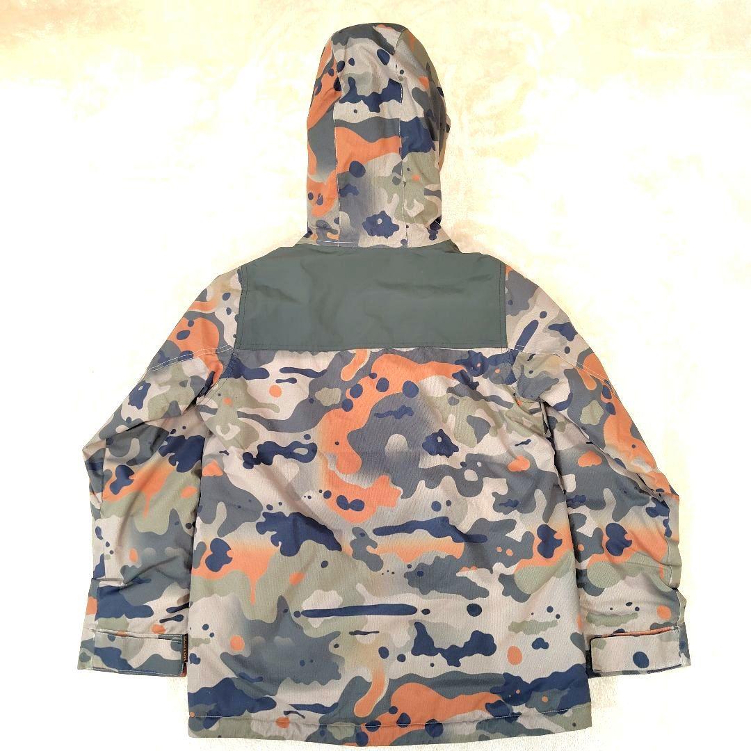 極美品 BURTON カモフラージュ ジャケット キッズM 140 スノーウェア