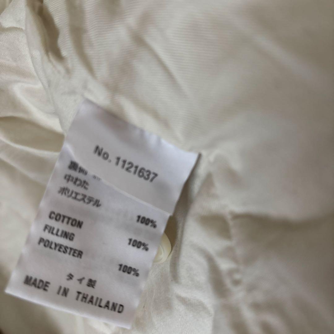 YACCOMARICARDオーバーサイズ アイボリー　コットン中綿　ジャンパー