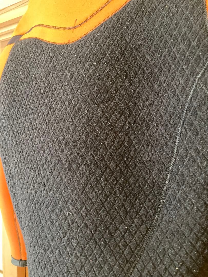 セミドライ3mm　tutto ウェットスーツ　 ブラック/イエロー