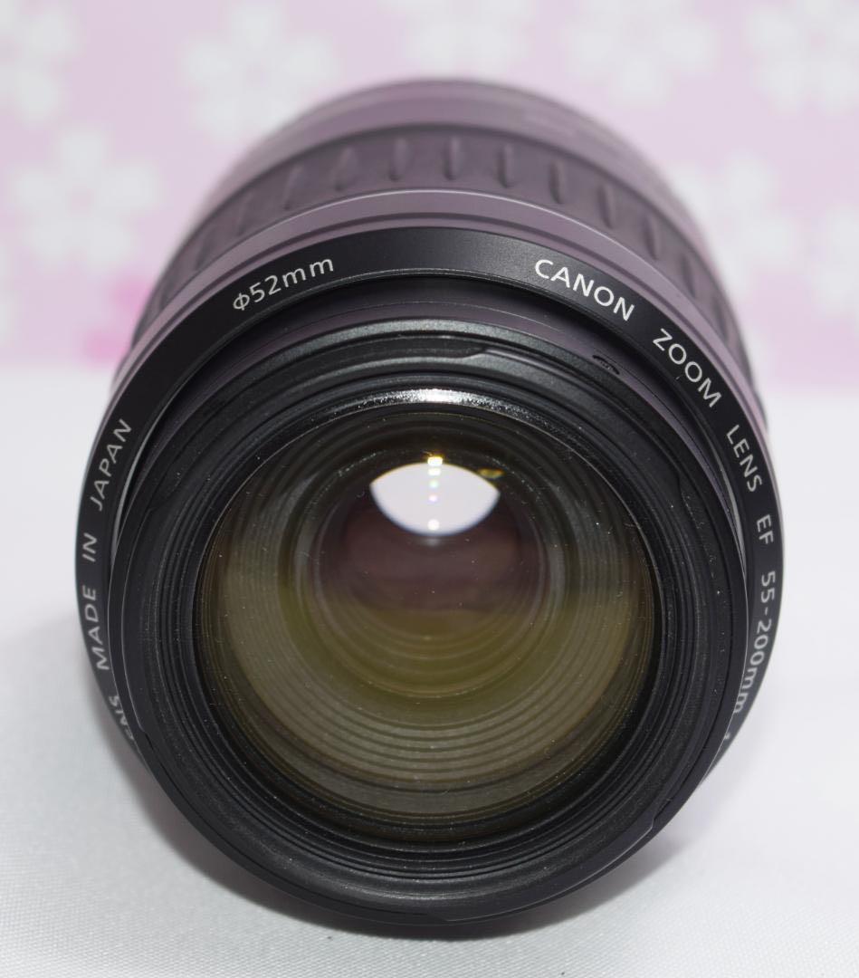 ✨極美品✨Canon☆望遠レンズ☆EF55-200mm ☆遠景に最適