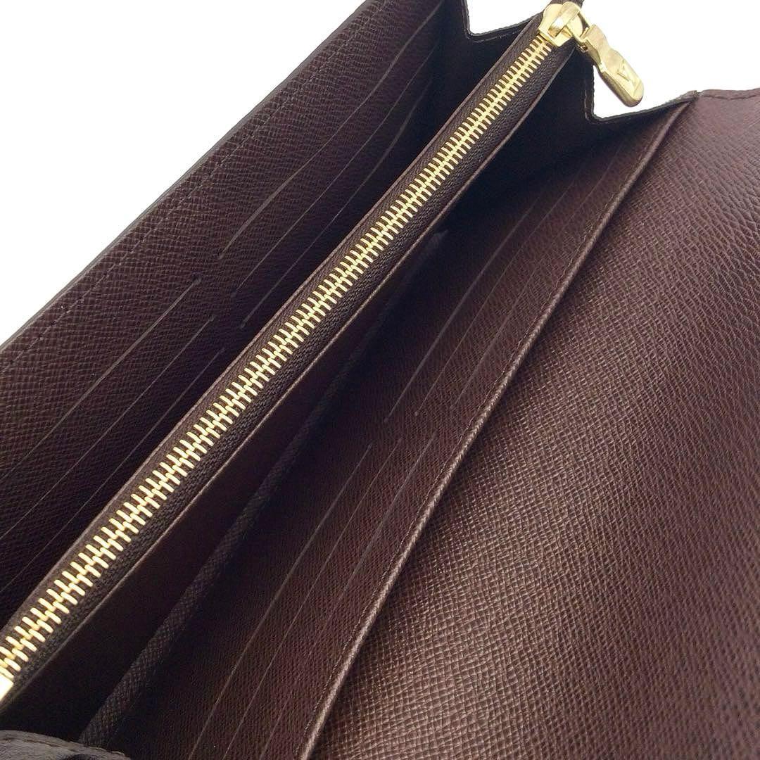 ルイヴィトン ダミエ 長財布 ポルトフォイユ サラ N63209 ICチップ