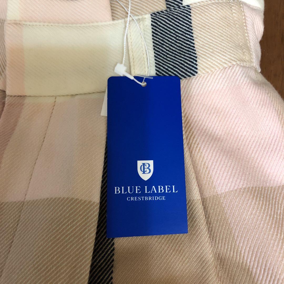 ワイドパンツ　バーバリーブルーレーベル　クレストブリッジ