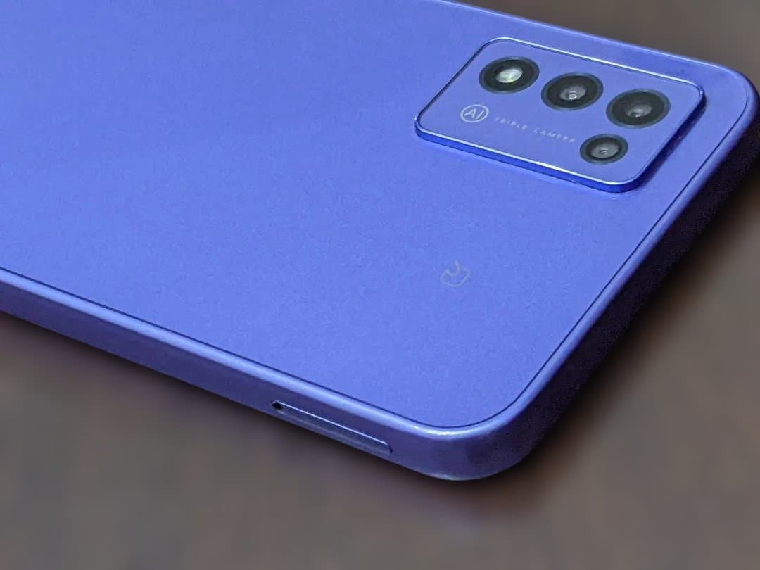 極美 Libero 5G III A202ZT パープル 64GB SIMフリー