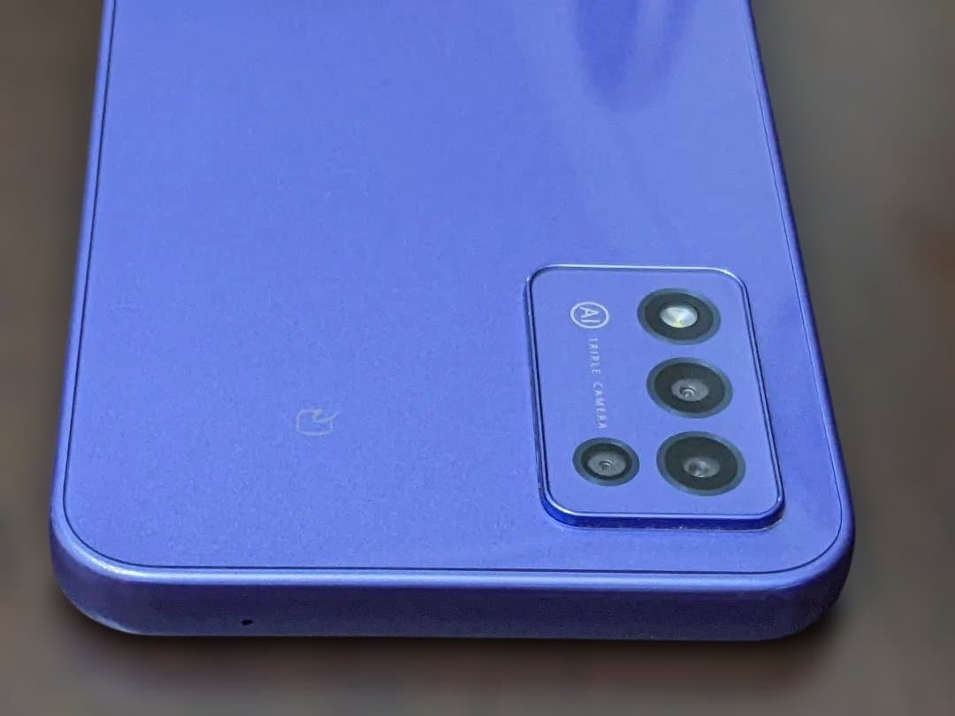 極美 Libero 5G III A202ZT パープル 64GB SIMフリー