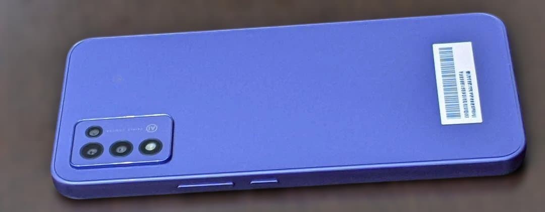 極美 Libero 5G III A202ZT パープル 64GB SIMフリー