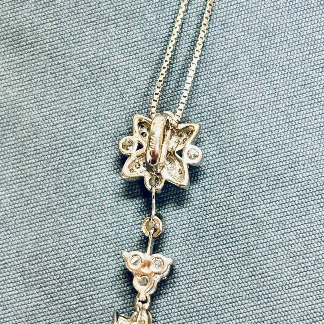 ★PT天然ダイヤモンドネックレスペンダントトップ