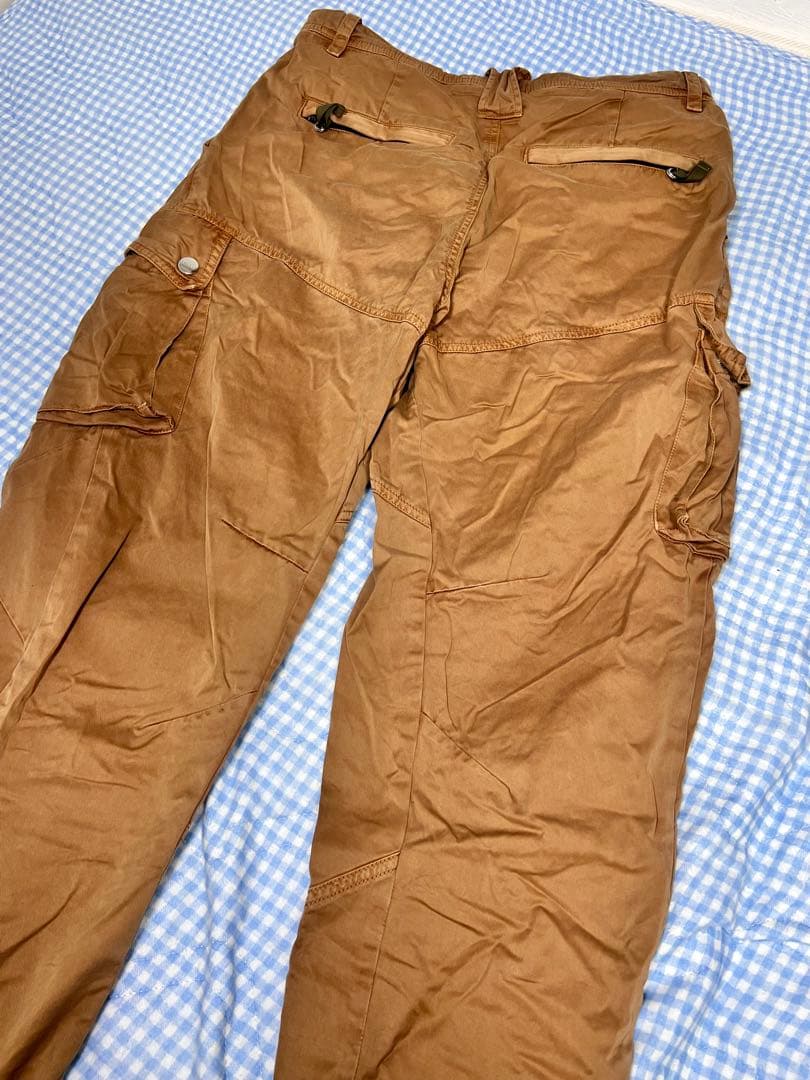 DIESEL ブラウンカーゴパンツ Dリング付き