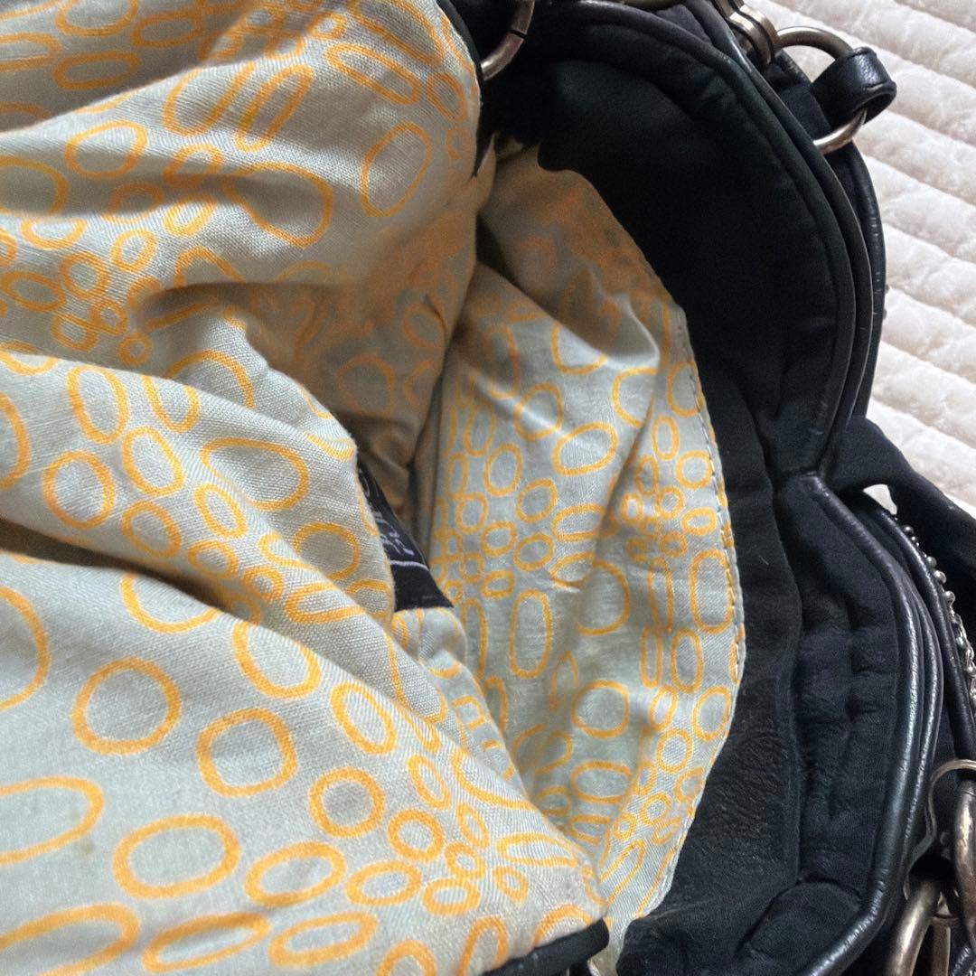 JAMIN PUECH ビーズ装飾 ミニバッグ　黒