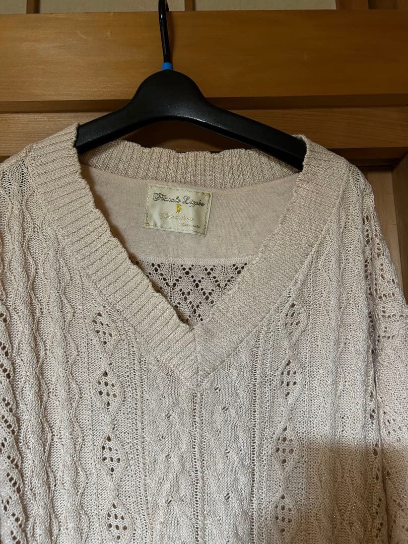 お値下げ　フランシュリッペ　ニットチュニック　yukiemon