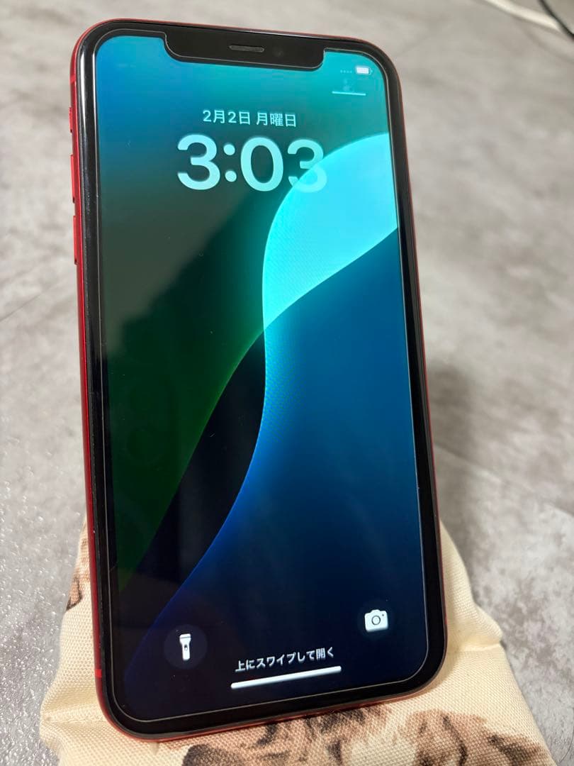 Apple iPhone 11 (レッド) 本体128GB修理歴無