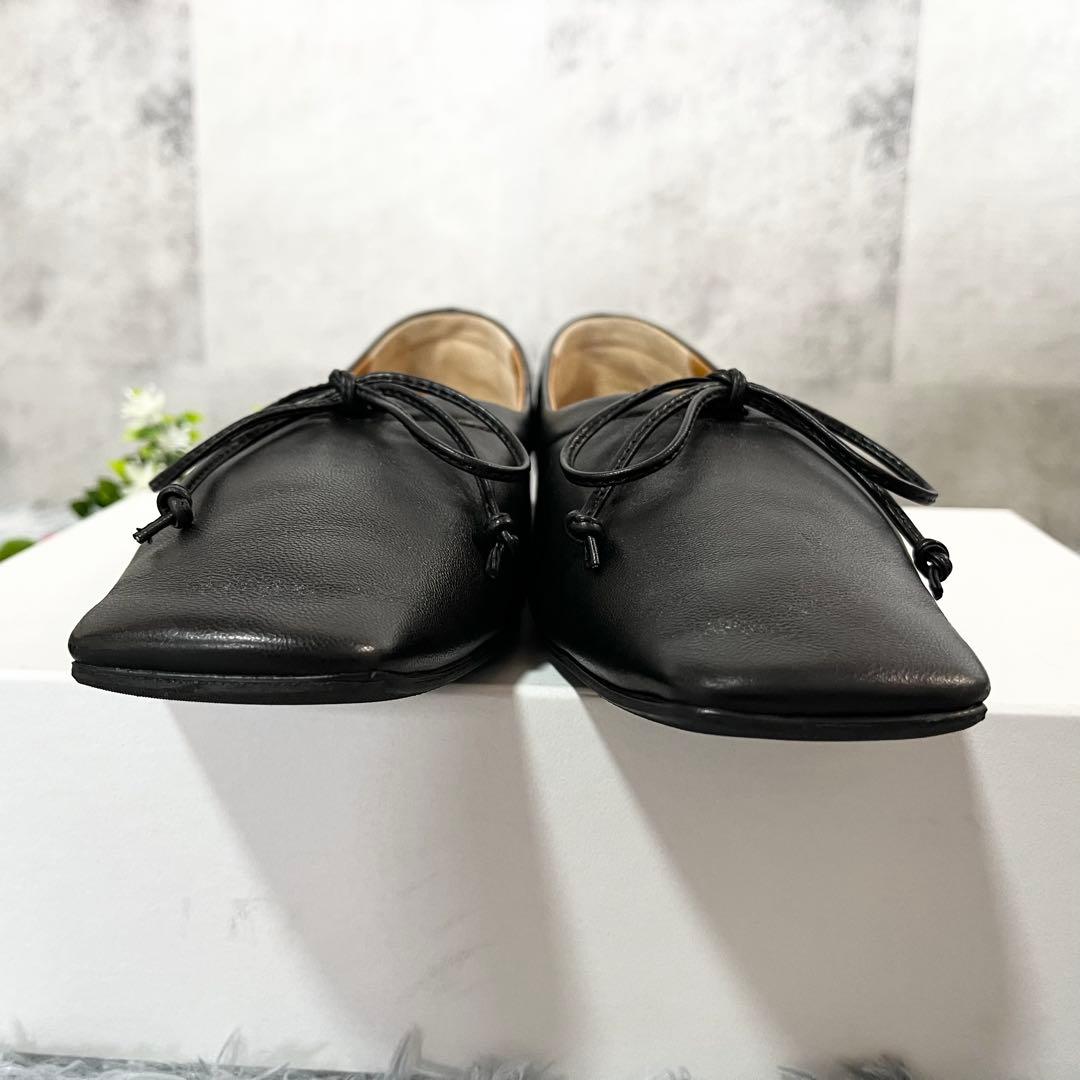 美品　PIPPICHIC AMBER BALLET バレエシューズ　黒　38