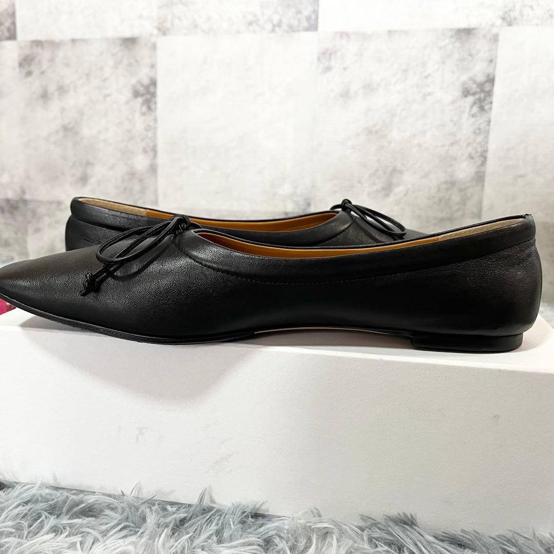 美品　PIPPICHIC AMBER BALLET バレエシューズ　黒　38