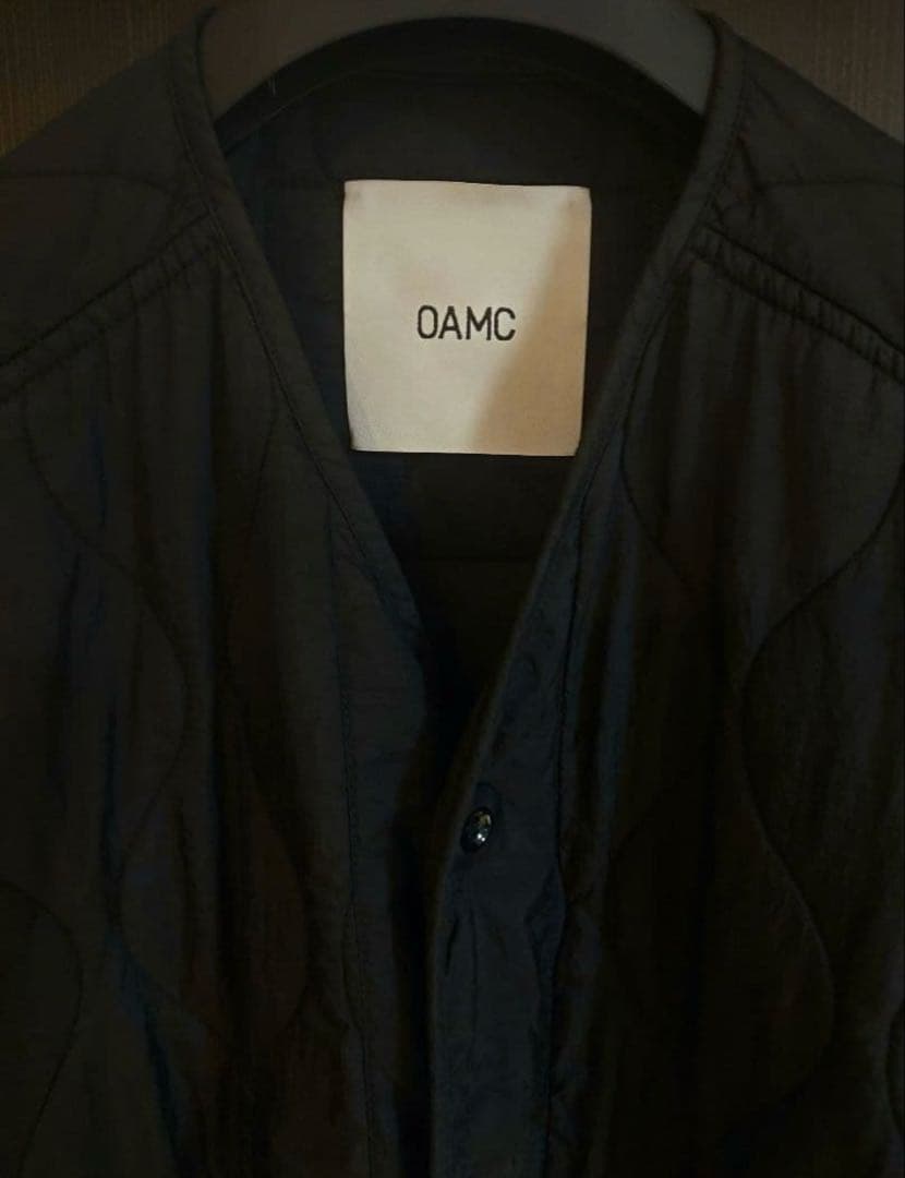 OAMC コンバットライナージャケット S ブラック　ロンハーマン