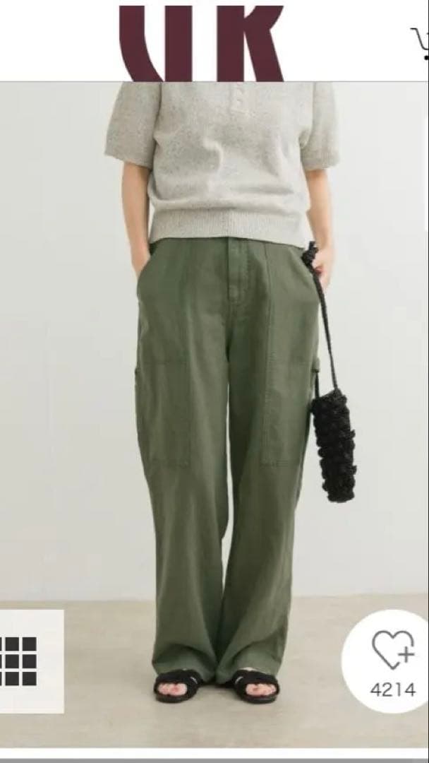 新品タグ付アーバンリサーチドアーズ製品染めペインターパンツ