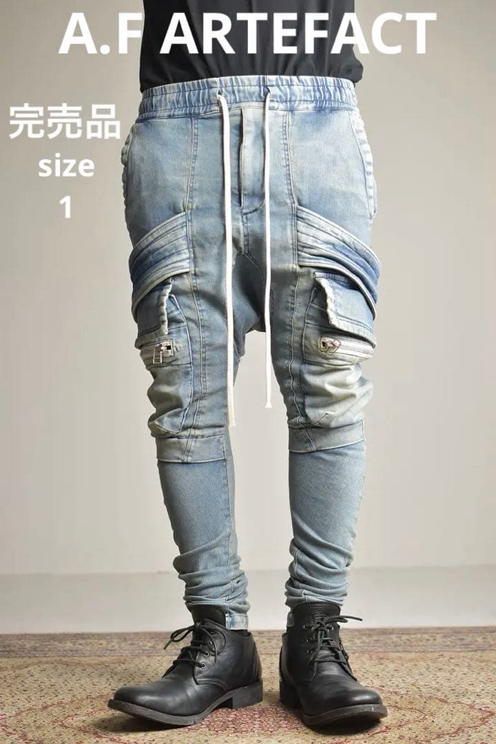 デ*ル様 A.F ARTEFACT Cargo Sarouel Skinny