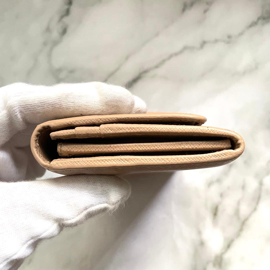 PRADA プラダ サフィアーノ　リボン　フィオッコ　長財布　0113-③