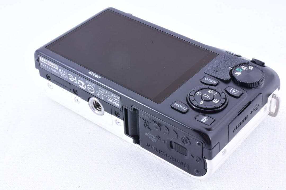 【動作確認済♪】Nikon 1 J1 ニコン ボディ ホワイト/白 ニコワン