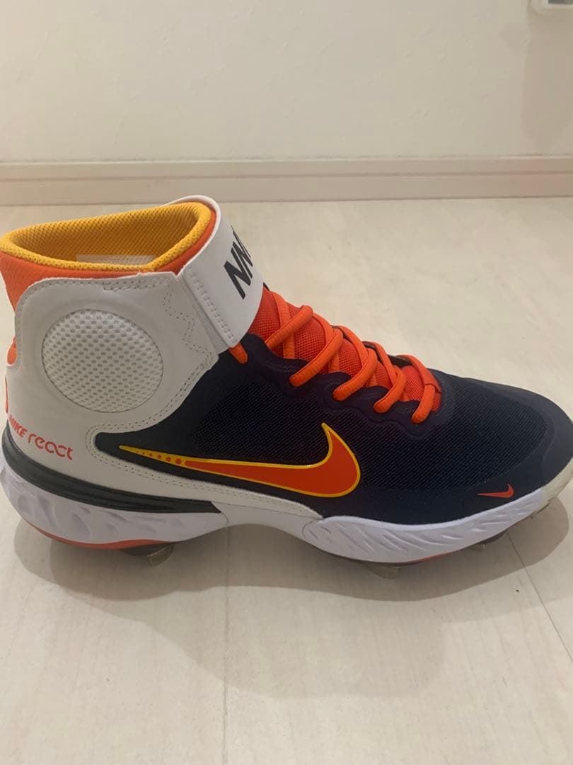 新品未使用★NIKEナイキ★オーダースパイク★27cmUS9金属歯★