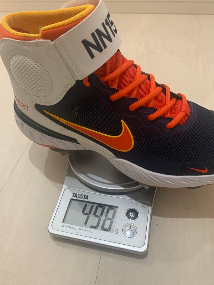 新品未使用★NIKEナイキ★オーダースパイク★27cmUS9金属歯★