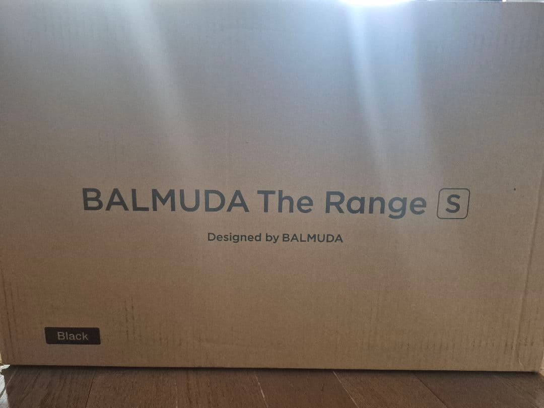 [新品] BALMUDA The Range S ブラック KRN01JP-BK