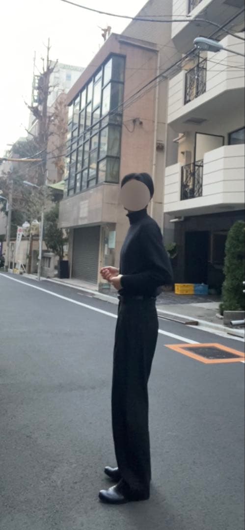 1997 Giorgio Armani 黒タグ 黒スラックス archive