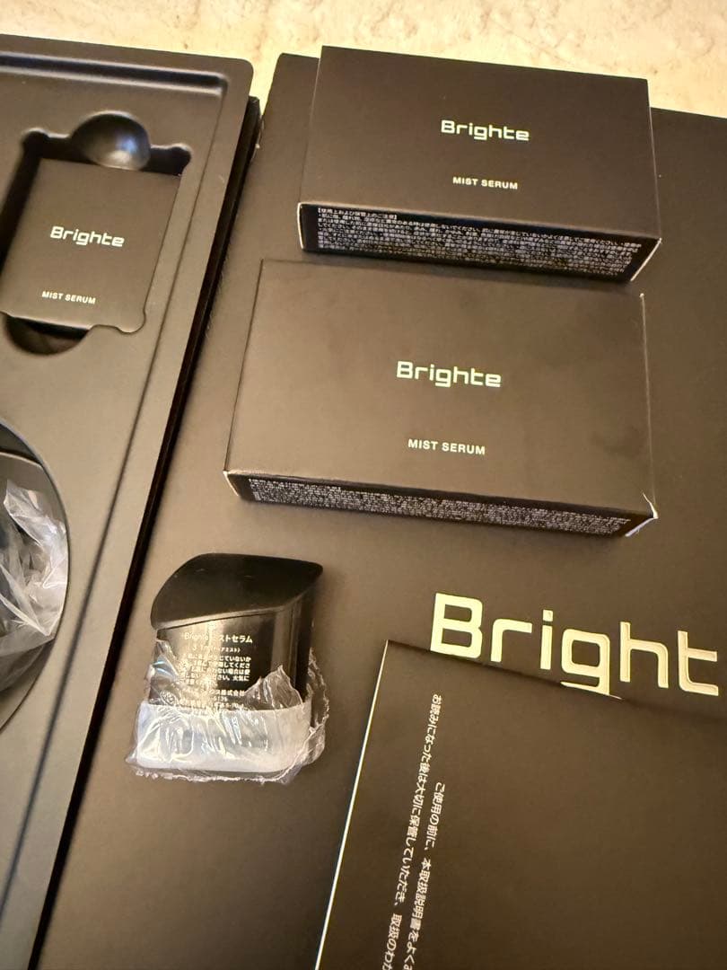 Brighte SHOWER DRYER ミストセラム6個付き